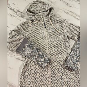 Cozy hoodie The North Face Gray and White Patterned